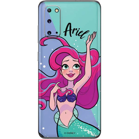 Disney Princess Ariel Art Galaxy S20 Skin