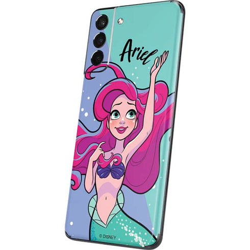 Disney Princess Ariel Art Galaxy S21 Plus 5G Skin