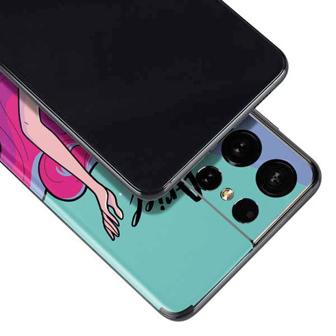 Disney Princess Ariel Art Galaxy S21 Ultra 5G Skin