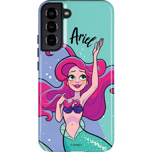 Disney Princess Ariel Art Galaxy S22 Plus Pro Case