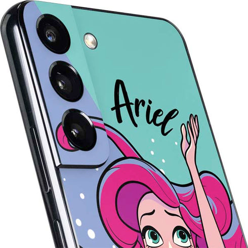Disney Princess Ariel Art Galaxy S22 Plus Skin