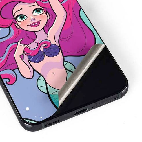 Disney Princess Ariel Art Galaxy S22 Plus Skin