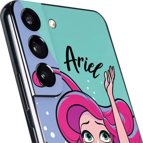 Disney Princess Ariel Art Galaxy S22 Skin