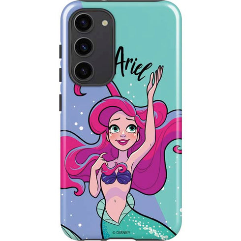 Disney Princess Ariel Art Galaxy S23 Plus Pro Case