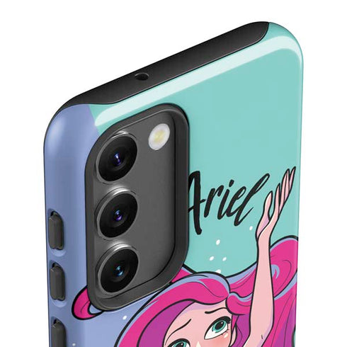 Disney Princess Ariel Art Galaxy S23 Plus Pro Case