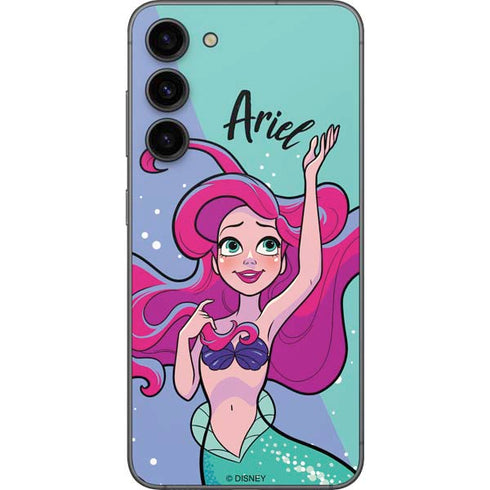 Disney Princess Ariel Art Galaxy S23 Plus Skin