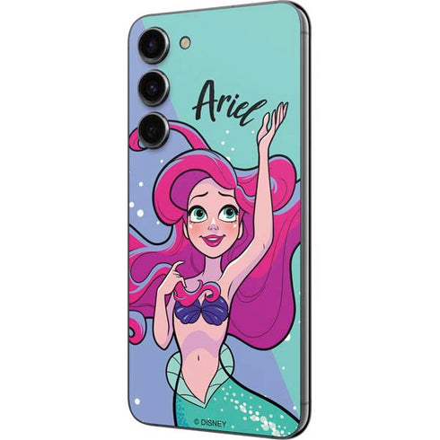 Disney Princess Ariel Art Galaxy S23 Plus Skin
