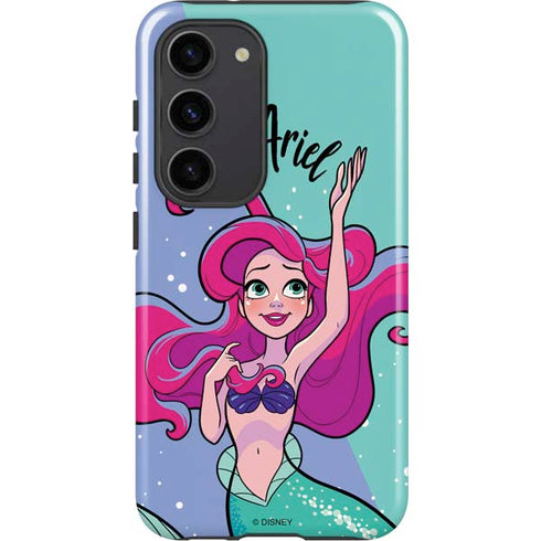 Disney Princess Ariel Art Galaxy S23 Pro Case