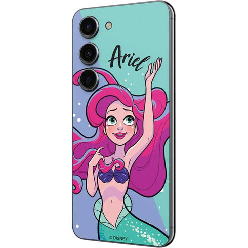 Disney Princess Ariel Art Galaxy S23 Skin