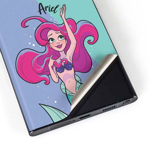 Disney Princess Ariel Art Galaxy S23 Ultra Skin