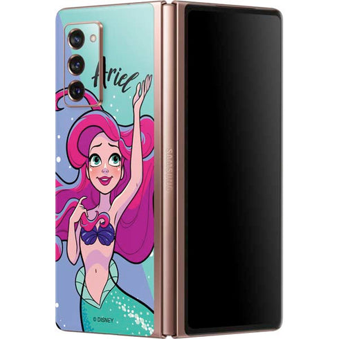 Disney Princess Ariel Art Galaxy Z Fold2 5G Skin