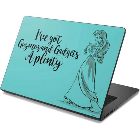 Disney Princess Ariel Gizmos and Gadgets Art Dell Chromebook Skin
