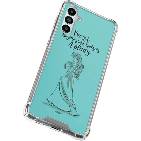 Disney Princess Ariel Gizmos and Gadgets Art Galaxy A14 5G Clear Case