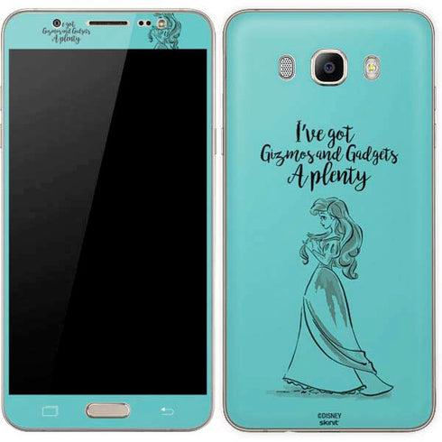 Disney Princess Ariel Gizmos and Gadgets Art Galaxy J7 Skin