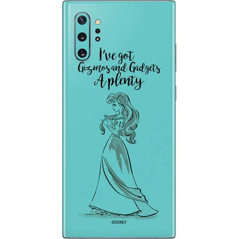 Disney Princess Ariel Gizmos and Gadgets Art Galaxy Note 10 Plus Skin