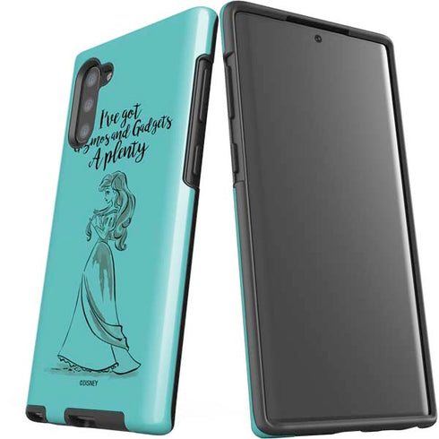 Disney Princess Ariel Gizmos and Gadgets Art Galaxy Note 10 Pro Case