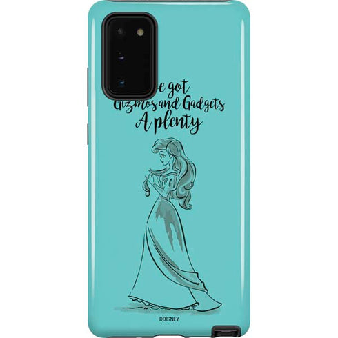 Disney Princess Ariel Gizmos and Gadgets Art Galaxy Note20 5G Pro Case
