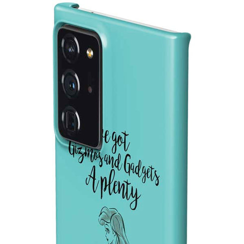 Disney Princess Ariel Gizmos and Gadgets Art Galaxy Note20 Ultra 5G Lite Case
