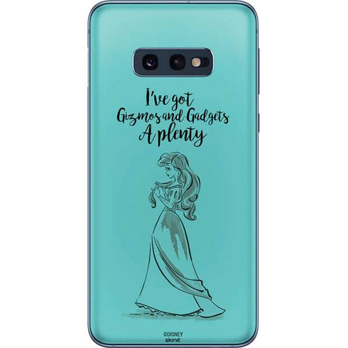 Disney Princess Ariel Gizmos and Gadgets Art Galaxy S10e Skin