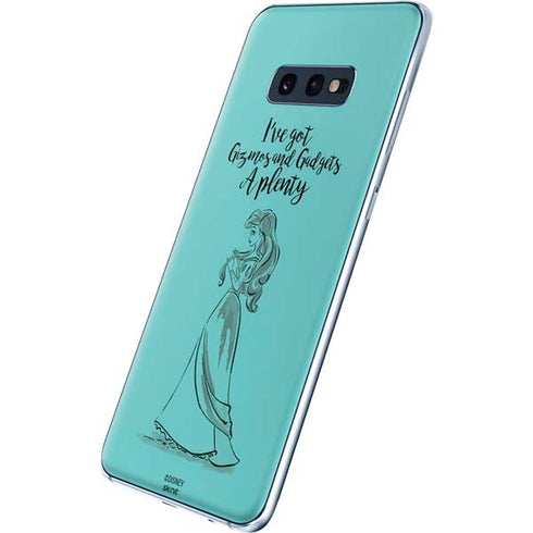 Disney Princess Ariel Gizmos and Gadgets Art Galaxy S10e Skin
