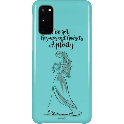 Disney Princess Ariel Gizmos and Gadgets Art Galaxy S20 Lite Case