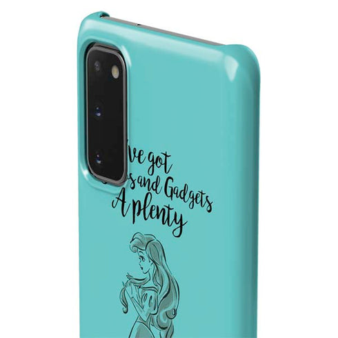 Disney Princess Ariel Gizmos and Gadgets Art Galaxy S20 Lite Case