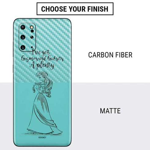 Disney Princess Ariel Gizmos and Gadgets Art Galaxy S20 Plus Skin