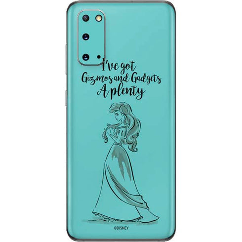 Disney Princess Ariel Gizmos and Gadgets Art Galaxy S20 Skin