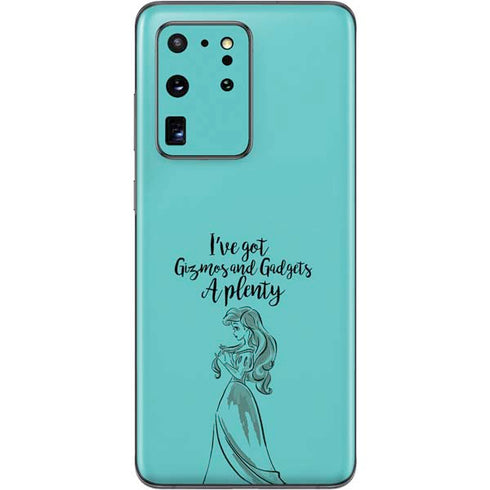 Disney Princess Ariel Gizmos and Gadgets Art Galaxy S20 Ultra 5G Skin