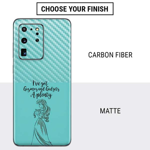 Disney Princess Ariel Gizmos and Gadgets Art Galaxy S20 Ultra 5G Skin