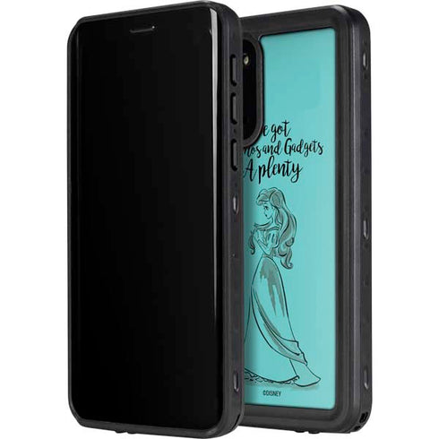 Disney Princess Ariel Gizmos and Gadgets Art Galaxy S20 Waterproof Case