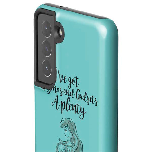 Disney Princess Ariel Gizmos and Gadgets Art Galaxy S21 5G Pro Case