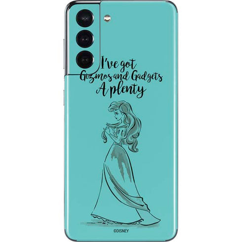 Disney Princess Ariel Gizmos and Gadgets Art Galaxy S21 5G Skin