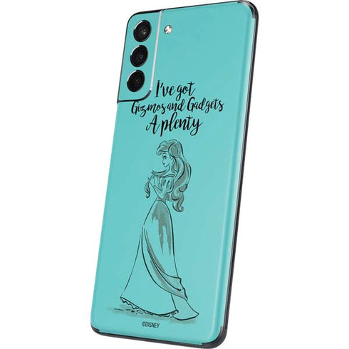 Disney Princess Ariel Gizmos and Gadgets Art Galaxy S21 5G Skin