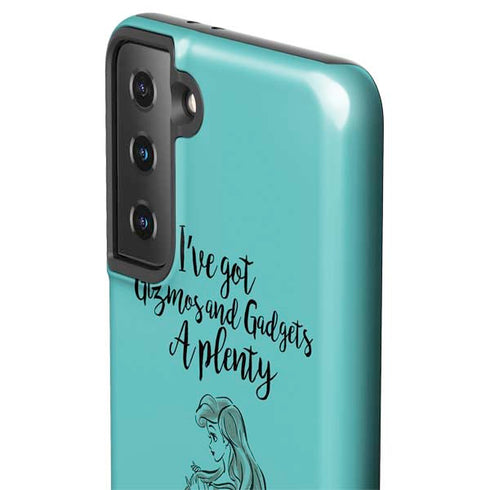 Disney Princess Ariel Gizmos and Gadgets Art Galaxy S21 FE Pro Case