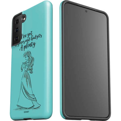 Disney Princess Ariel Gizmos and Gadgets Art Galaxy S21 FE Pro Case
