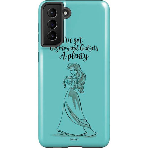 Disney Princess Ariel Gizmos and Gadgets Art Galaxy S21 Plus 5G Pro Case