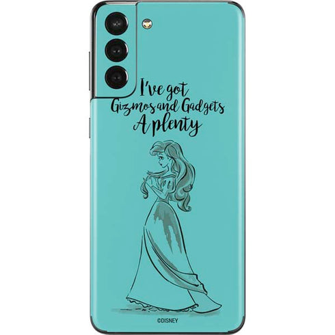 Disney Princess Ariel Gizmos and Gadgets Art Galaxy S21 Plus 5G Skin