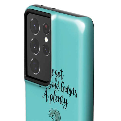 Disney Princess Ariel Gizmos and Gadgets Art Galaxy S21 Ultra 5G Pro Case