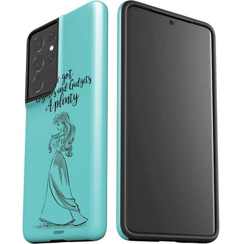 Disney Princess Ariel Gizmos and Gadgets Art Galaxy S21 Ultra 5G Pro Case
