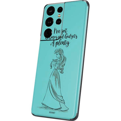 Disney Princess Ariel Gizmos and Gadgets Art Galaxy S21 Ultra 5G Skin