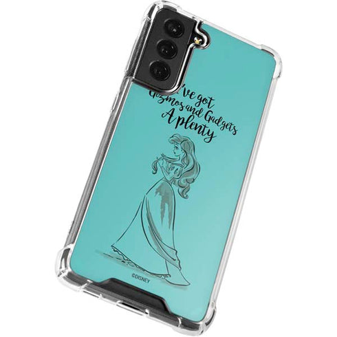 Disney Princess Ariel Gizmos and Gadgets Art Galaxy S22 Plus Clear Case