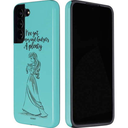 Disney Princess Ariel Gizmos and Gadgets Art Galaxy S22 Plus Pro Case