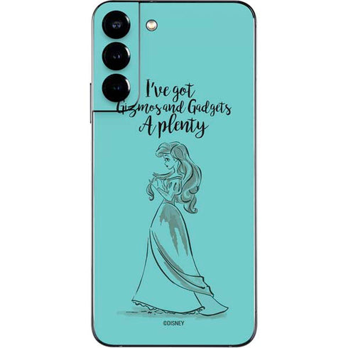 Disney Princess Ariel Gizmos and Gadgets Art Galaxy S22 Plus Skin