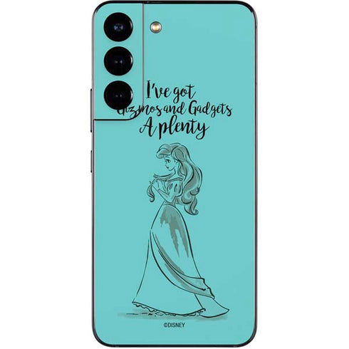 Disney Princess Ariel Gizmos and Gadgets Art Galaxy S22 Skin