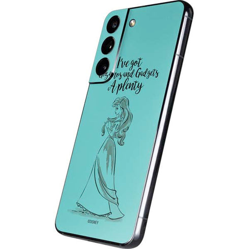 Disney Princess Ariel Gizmos and Gadgets Art Galaxy S22 Skin