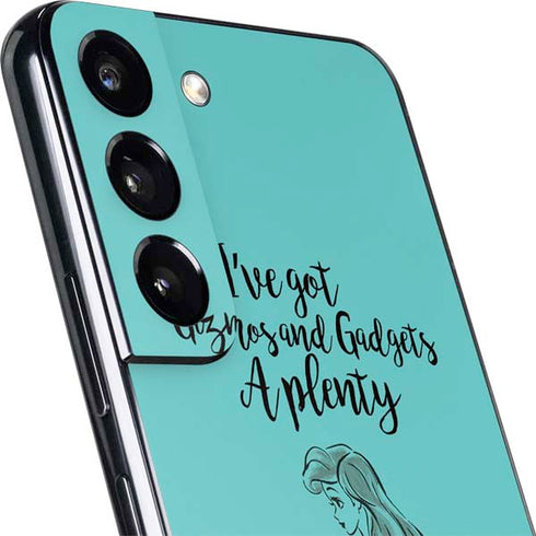 Disney Princess Ariel Gizmos and Gadgets Art Galaxy S22 Skin
