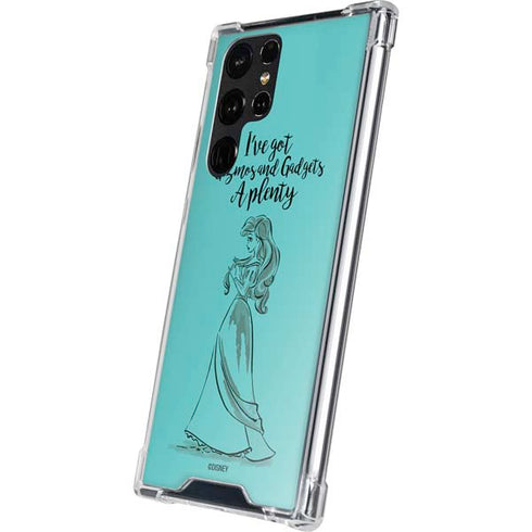 Disney Princess Ariel Gizmos and Gadgets Art Galaxy S22 Ultra Clear Case