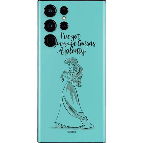 Disney Princess Ariel Gizmos and Gadgets Art Galaxy S22 Ultra Skin