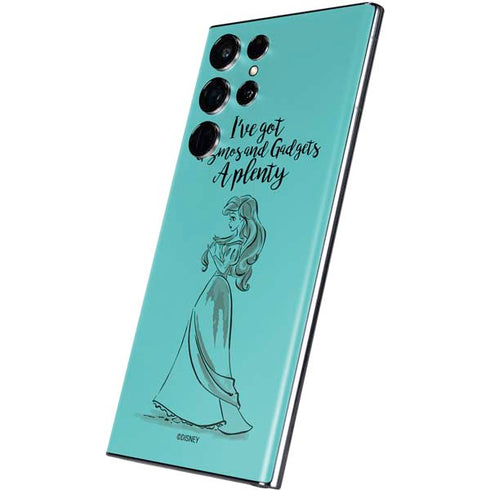 Disney Princess Ariel Gizmos and Gadgets Art Galaxy S22 Ultra Skin